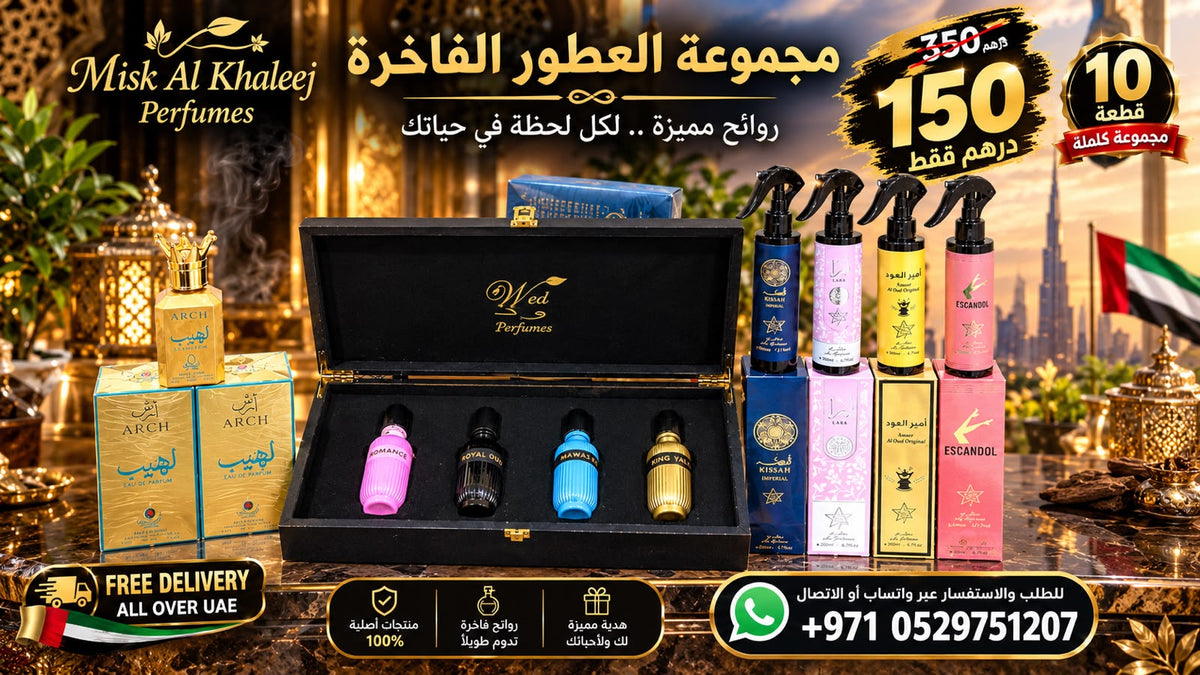 Luxury Perfume Collection - 10 PC Complete Set