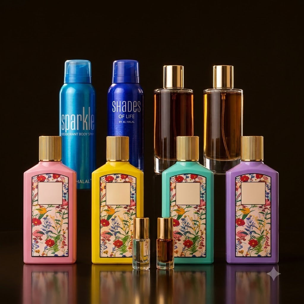 10 PC Combo Deal - Floral Collection, Jean Paris & Body Sprays