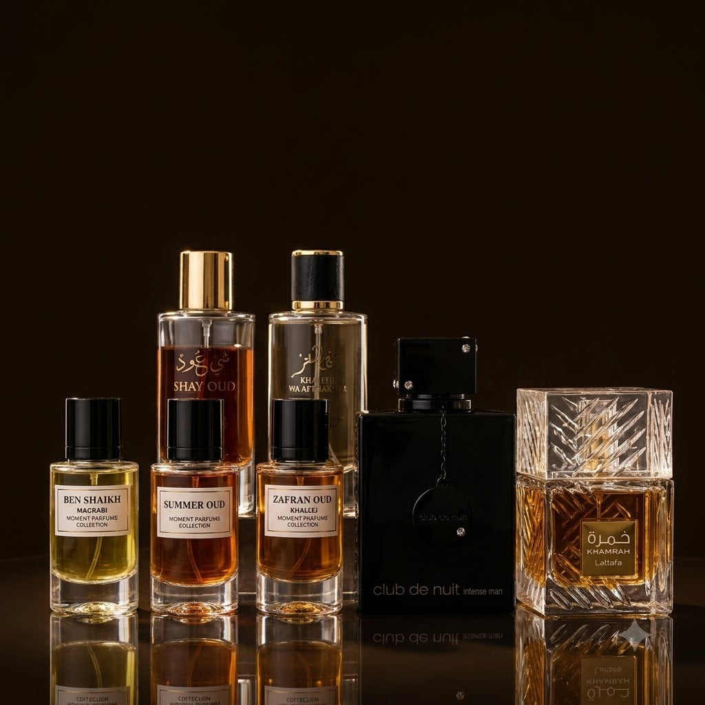 8 PC Combo Offer - Moment Parfums, Jean Paris, Armaf & Lattafa