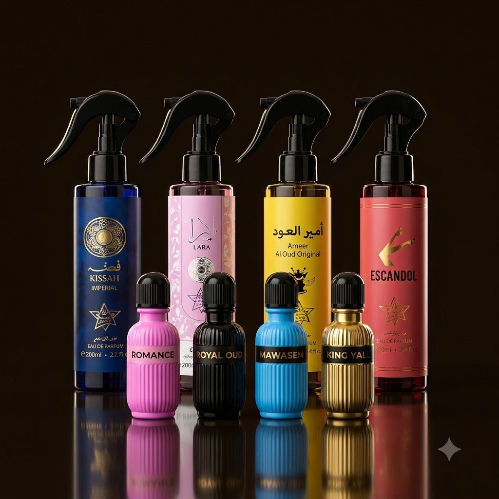 Luxury Perfume Collection - 10 PC Complete Set